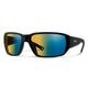 MATTE BLACK/ YELLOW BLUE POLARCHROMIC LENS
