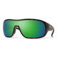 TORTOISE/GREEN POLARIZED LENS