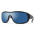 MATTE BLACK/BLUE POLARIZED LENS