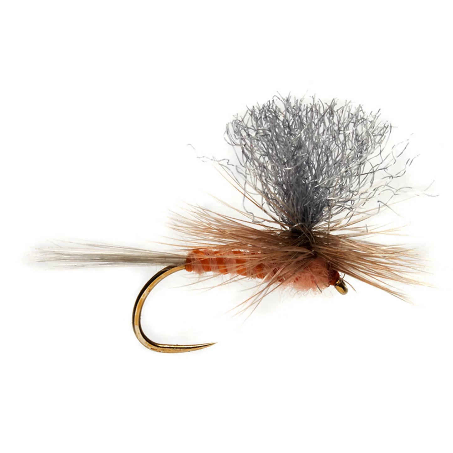 Barbless Tactical Pale Orange Sulphur Parachute / Orvis