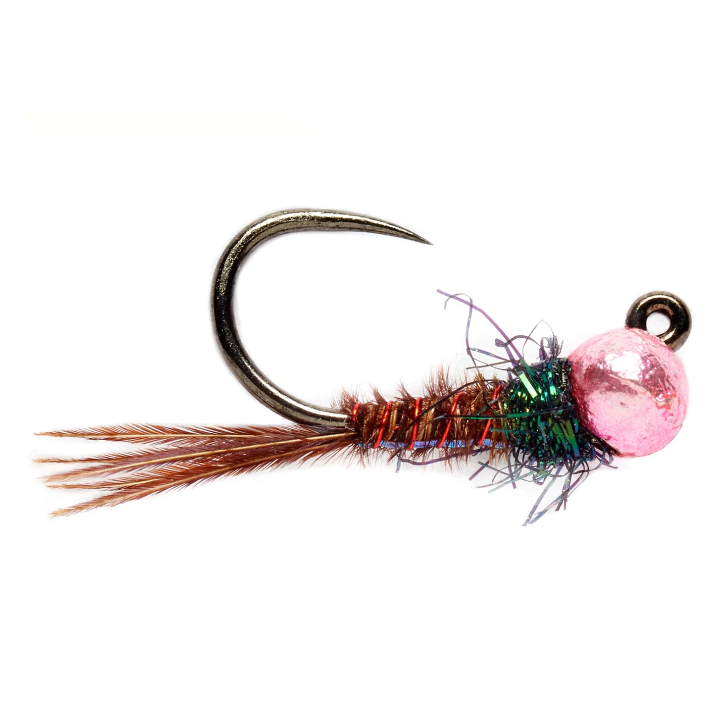 Barbless Roza's Pink Pheasant Tail / Orvis