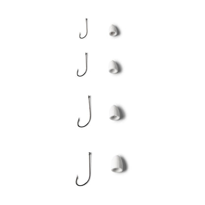 Cupped Face Foam Popper Heads / Orvis