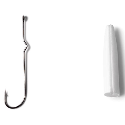 Popper Bodies with Hooks - Panfish Popper Bodies with Size 10 and 12 Hooks / Orvis