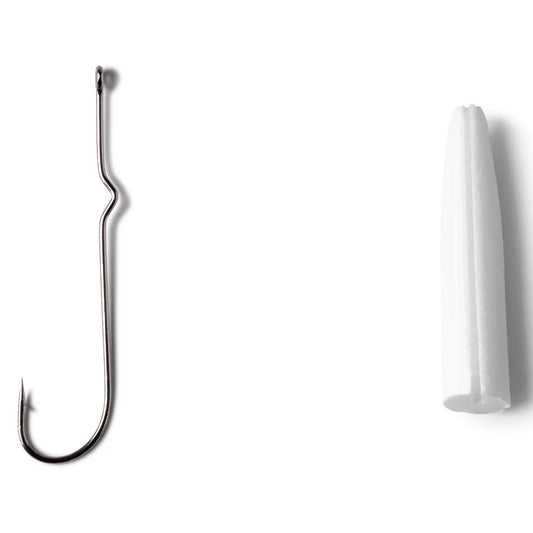 Popper Bodies with Hooks - Panfish Popper Bodies with Size 10 and 12 Hooks / Orvis