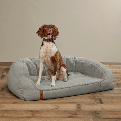 FleeceLock® Memory Foam Couch Dog Bed / Orvis