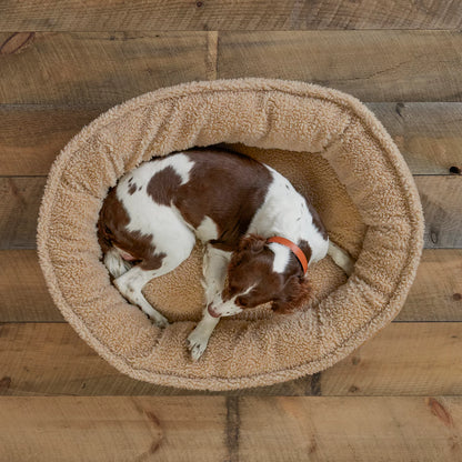 Orvis ComfortFill-Eco™ Wraparound Dog Bed with Fleece / Orvis