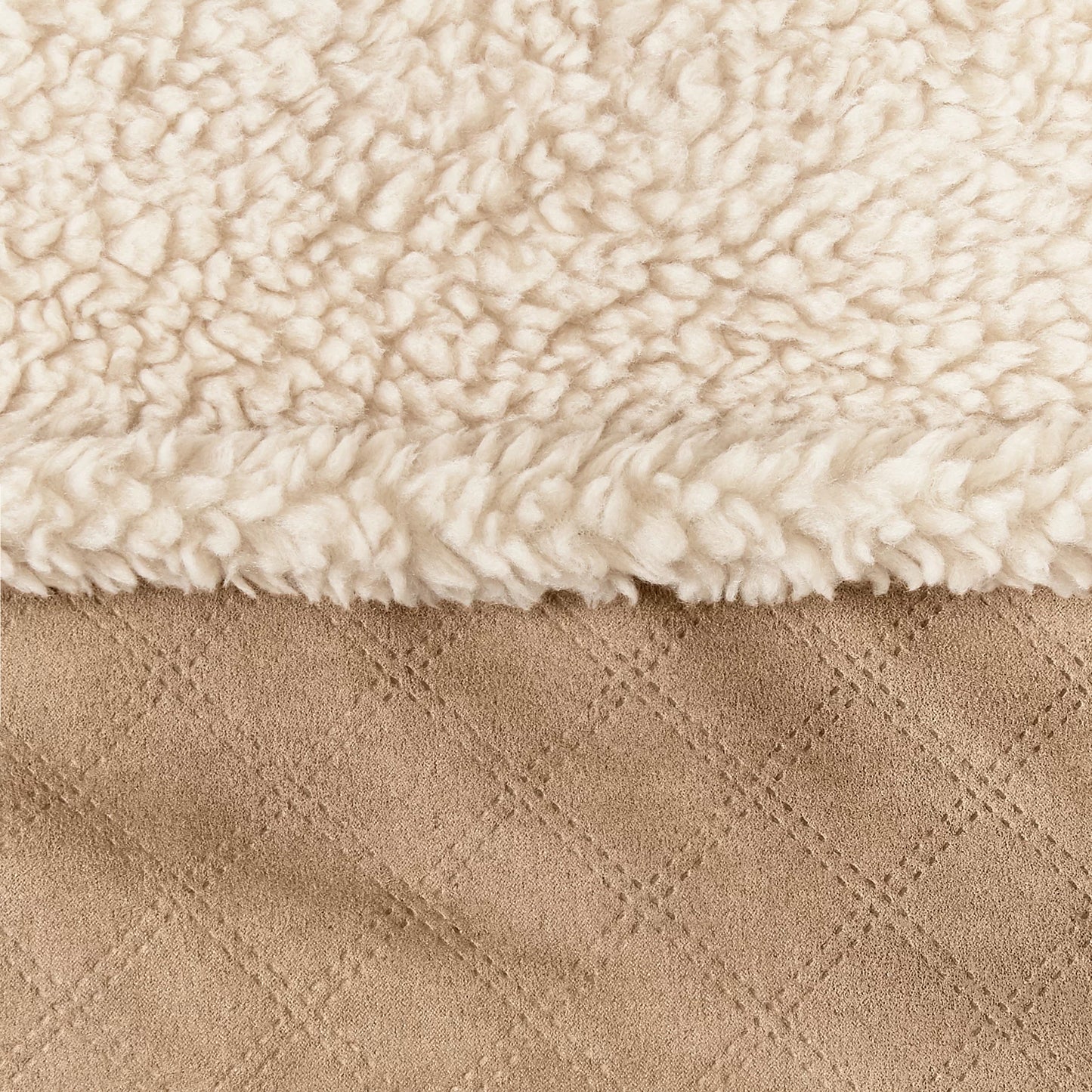 Orvis ComfortFill-Eco™ Wraparound Dog Bed with Fleece / Orvis