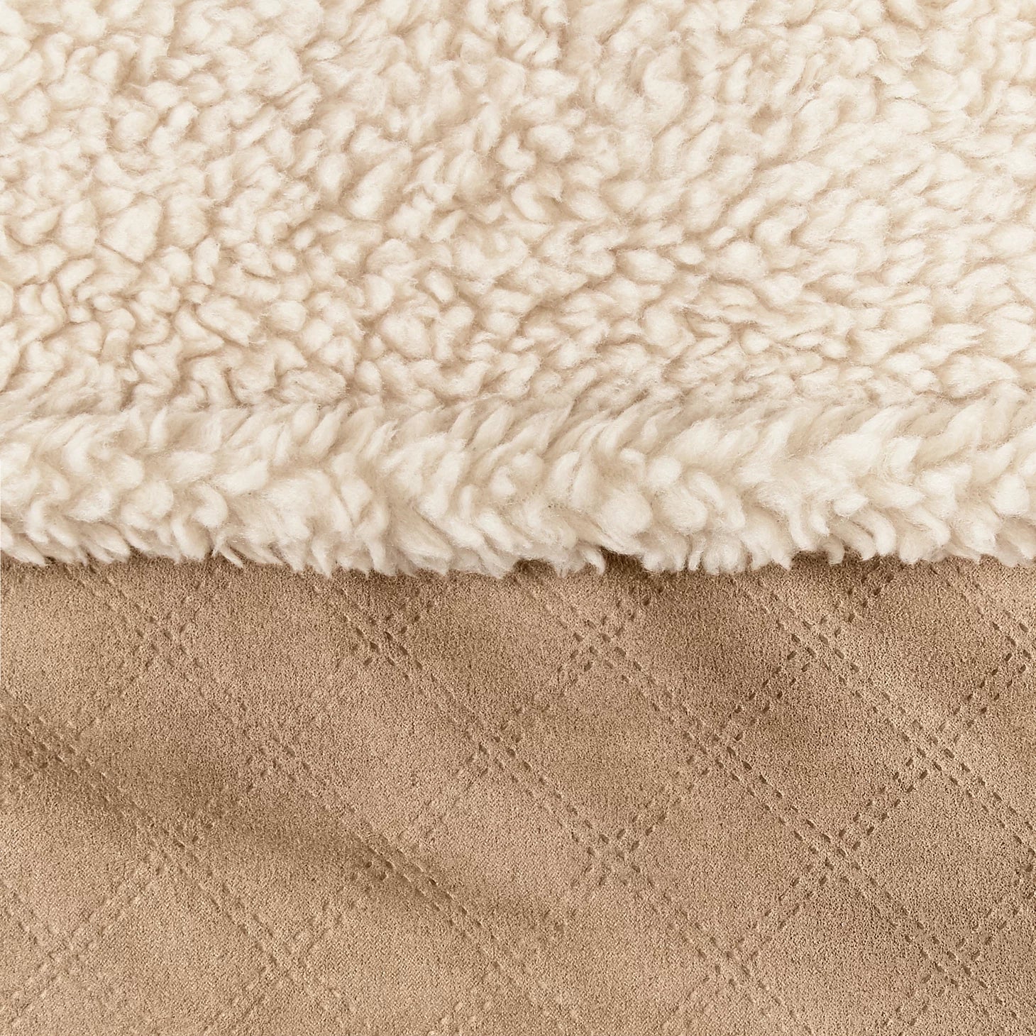 Orvis ComfortFill-Eco™ Wraparound Dog Bed with Fleece / Orvis