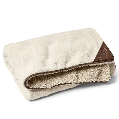 Embossed Sherpa Throw / Orvis
