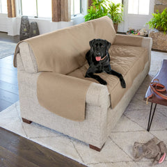 BROWN,LOVESEAT (55" W)