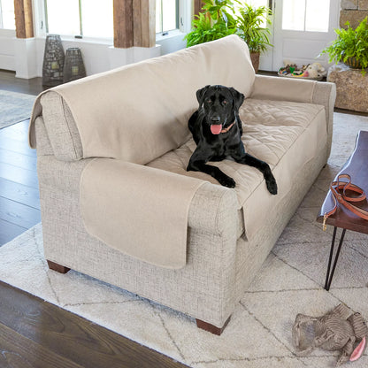 KHAKI,LOVESEAT (55" W)