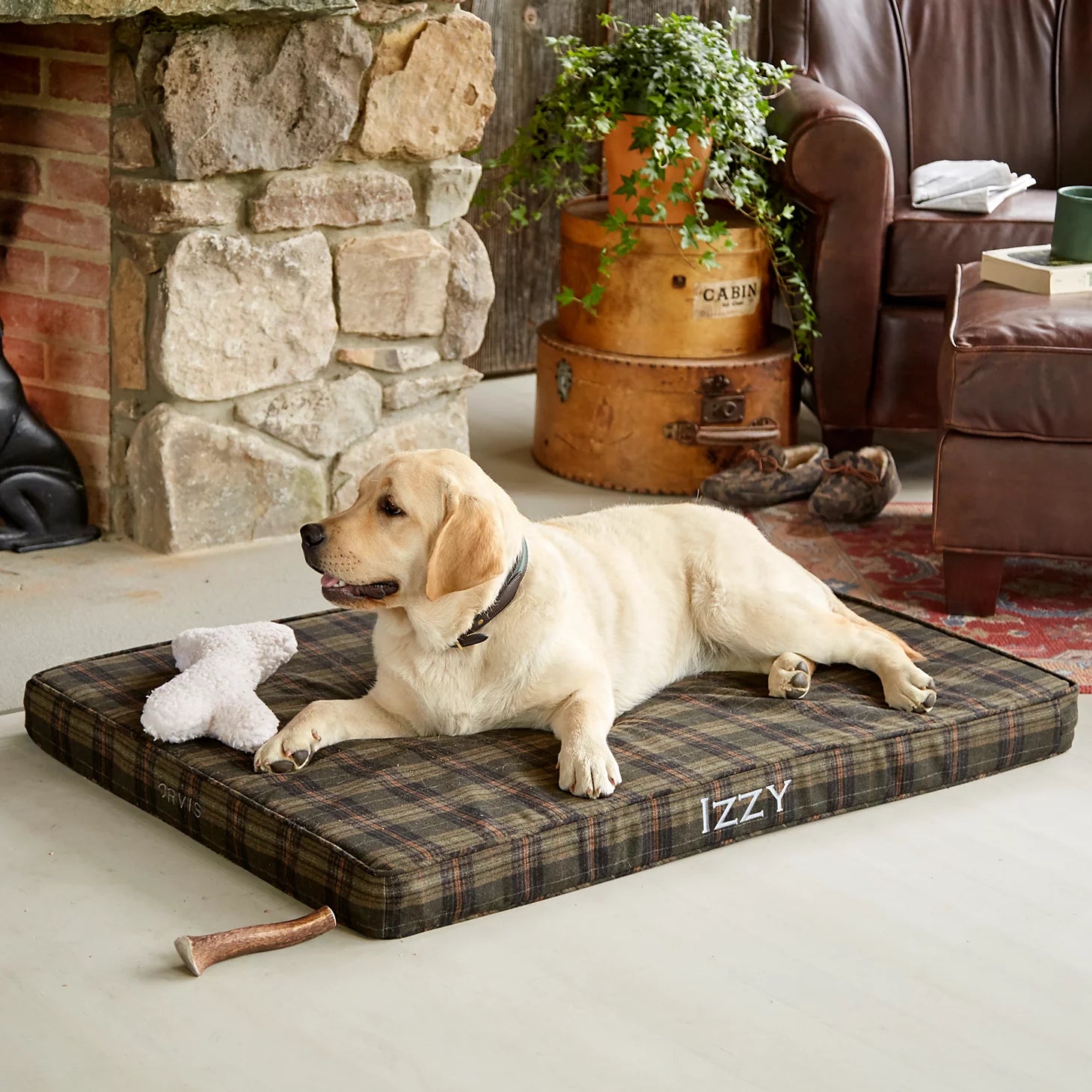 Fleece Dog Bone / Orvis
