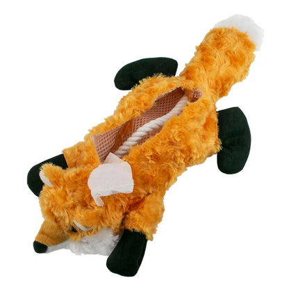 Stuffless Fox Dog Toy / Orvis