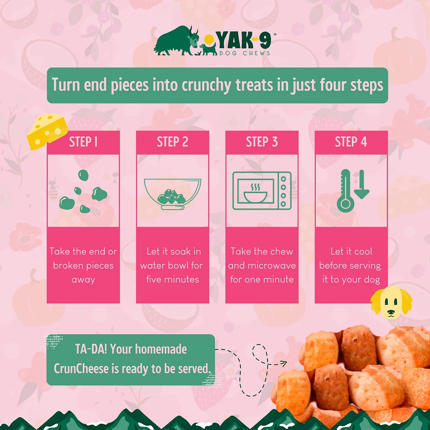 Yak-9 Dog Chew - Single / Orvis