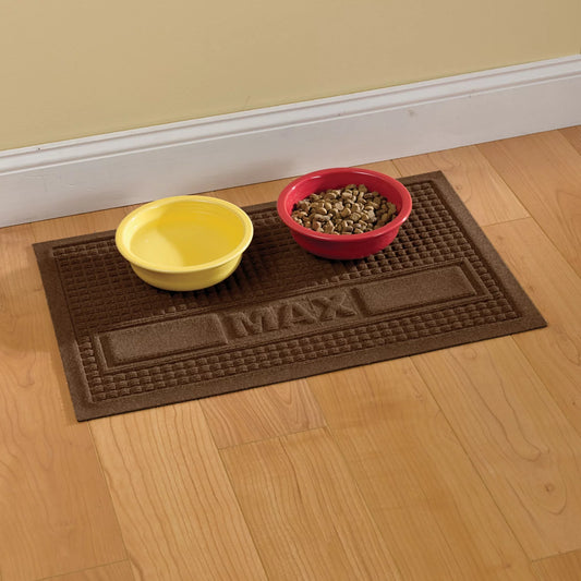 Personalized Recycled WaterHog® Grid Pet Placemat / Orvis