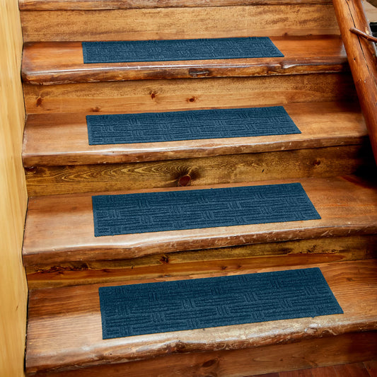 Recycled WaterHog® Oxford Weave Stair Treads / Orvis