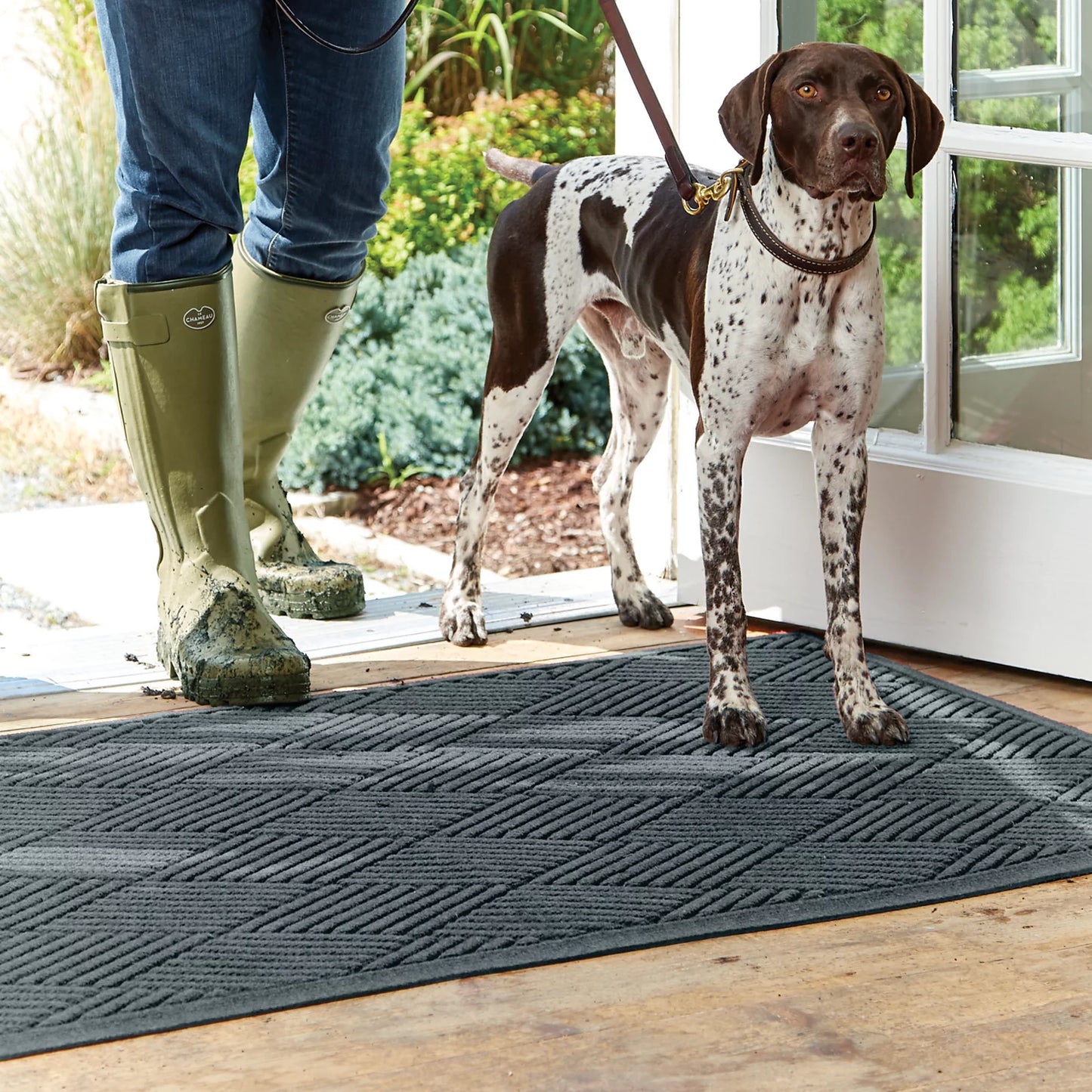 Recycled WaterHog® Diamonds Mat / Orvis