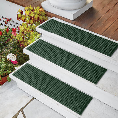 Recycled WaterHog® Basketweave Stair Treads / Orvis