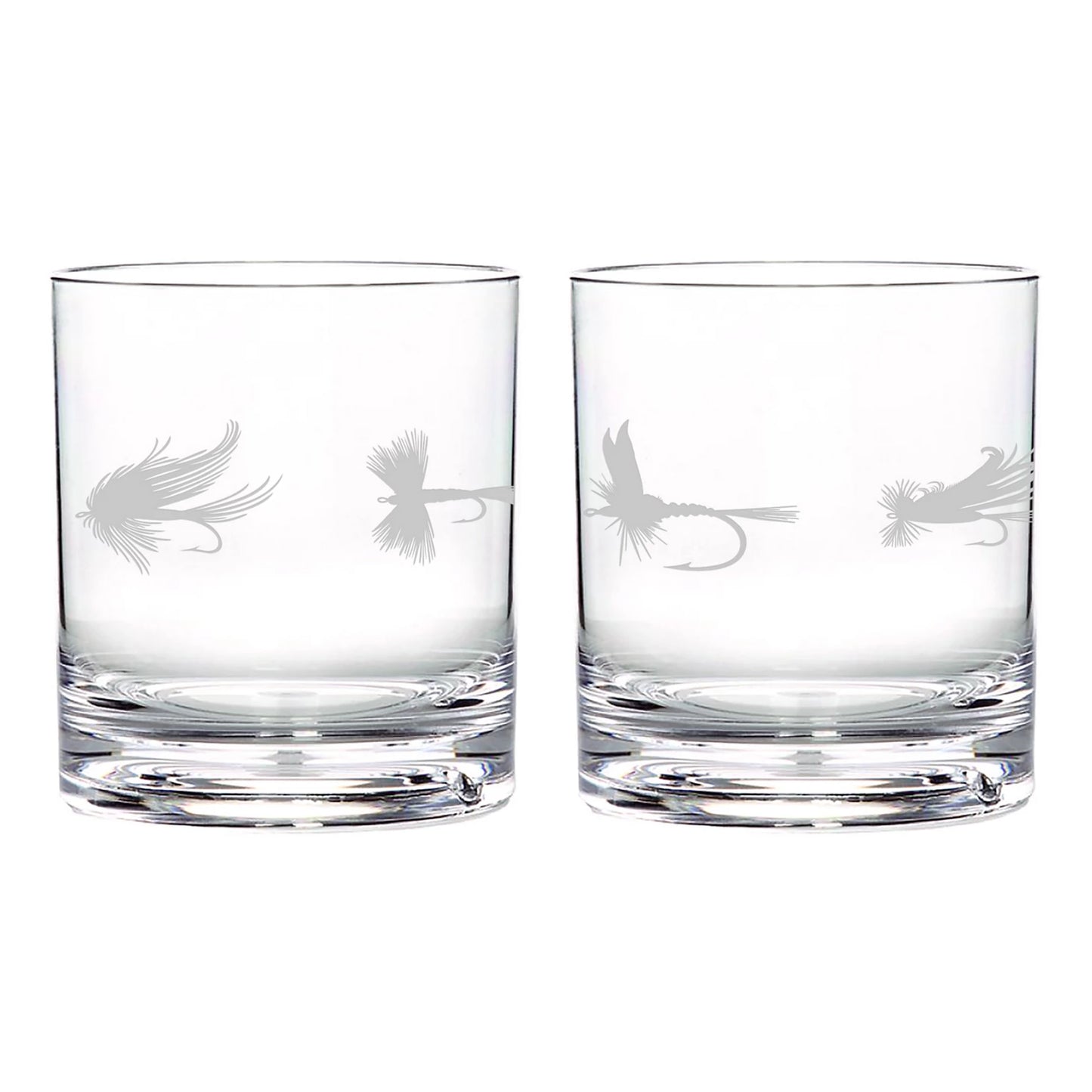 Fly Fishing Cocktail Glasses / Orvis