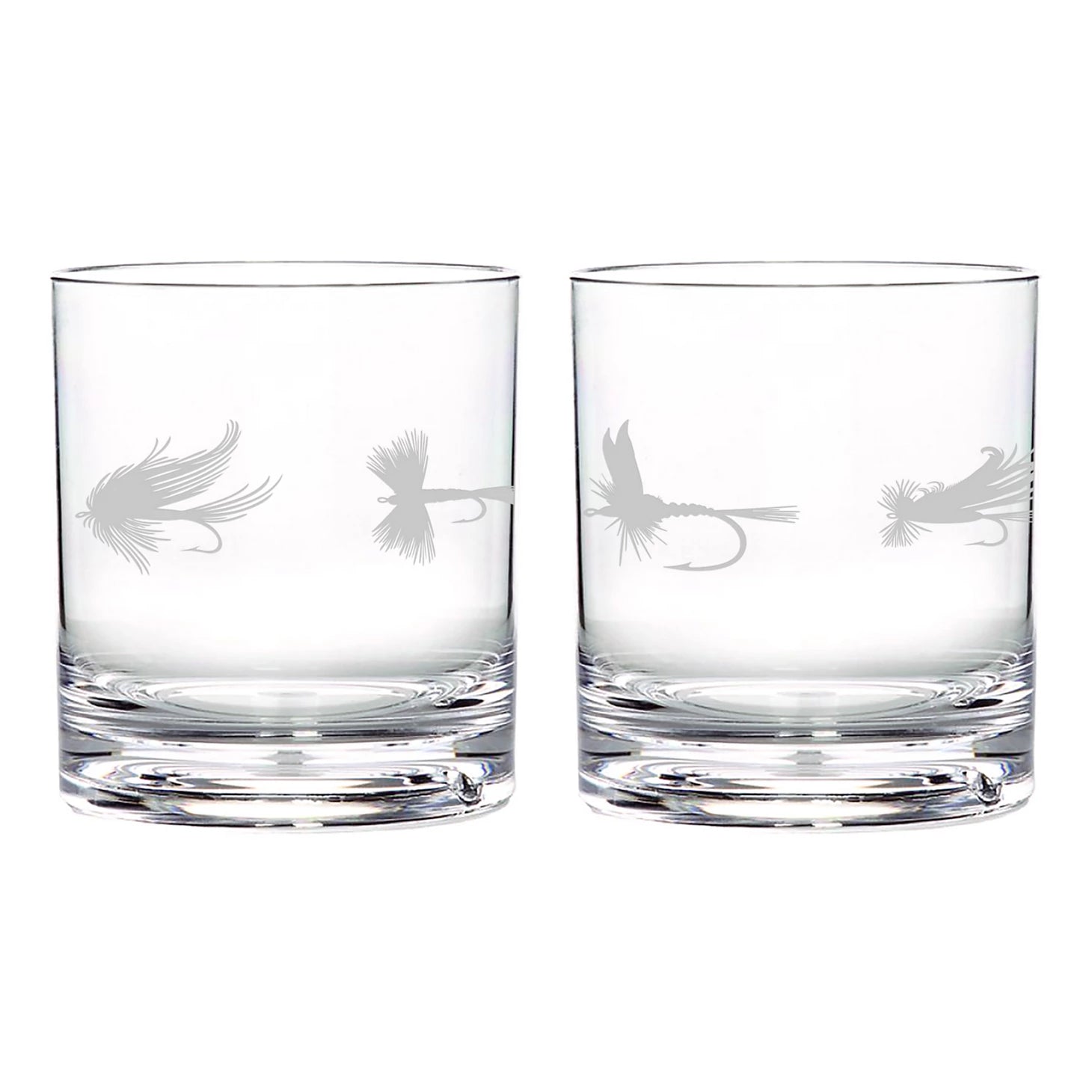 Fly Fishing Cocktail Glasses / Orvis