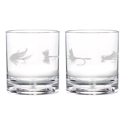 Fly Fishing Cocktail Glasses / Orvis