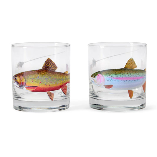 Tie-One-On Rocks Glasses / Orvis