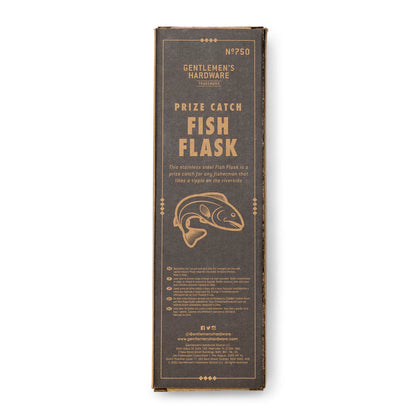 Gentlemen's Hardware Fish Flask / Orvis