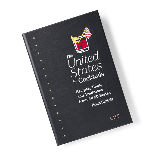 Leather-Bound United States Of Cocktails Book / Orvis