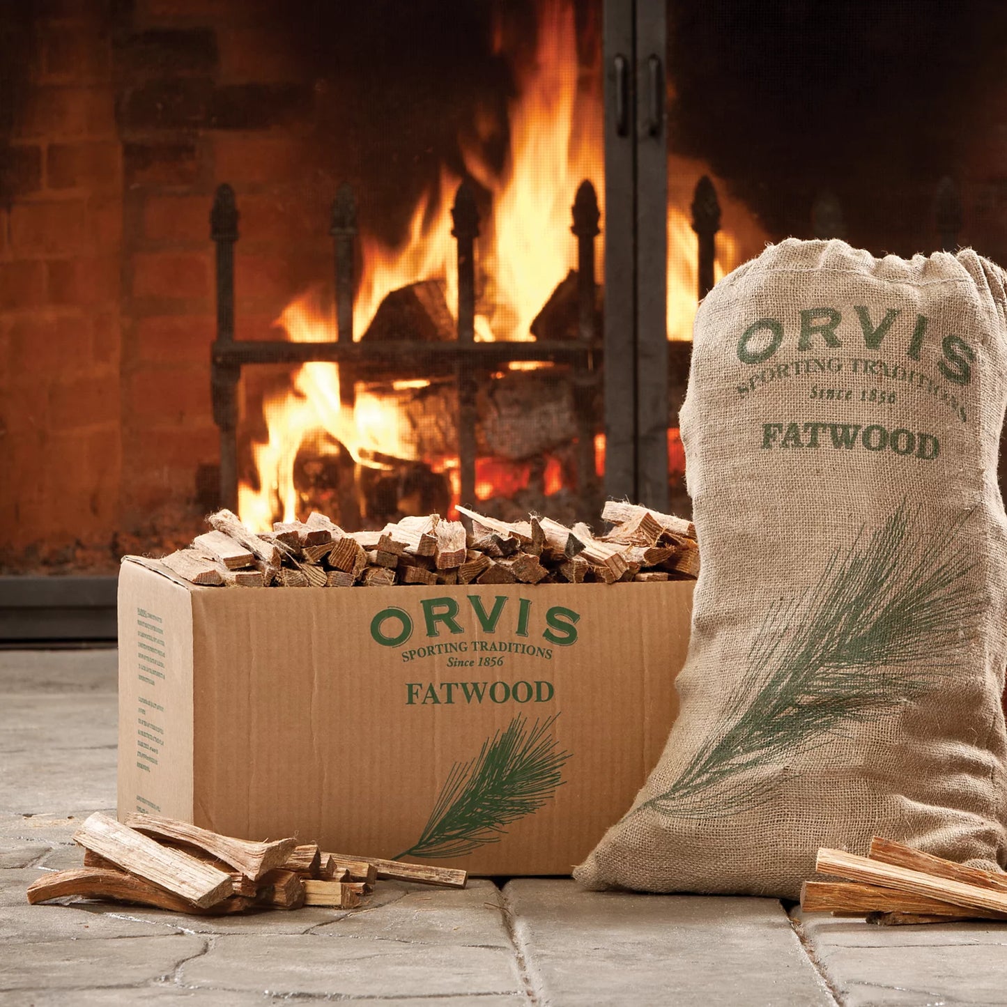 Orvis Fatwood - 15-lb. Burlap Sack / Orvis
