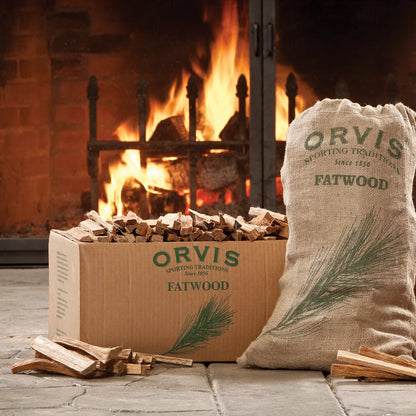Orvis Fatwood - 15-lb. Burlap Sack / Orvis