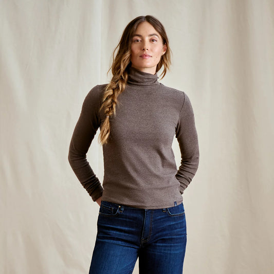 Ribbed Long-Sleeved Turtleneck / Orvis