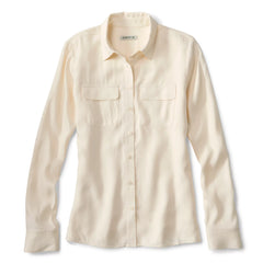 Washable Silk Long-Sleeve Shirt / Orvis