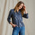 NAVY PAINTED FLORAL