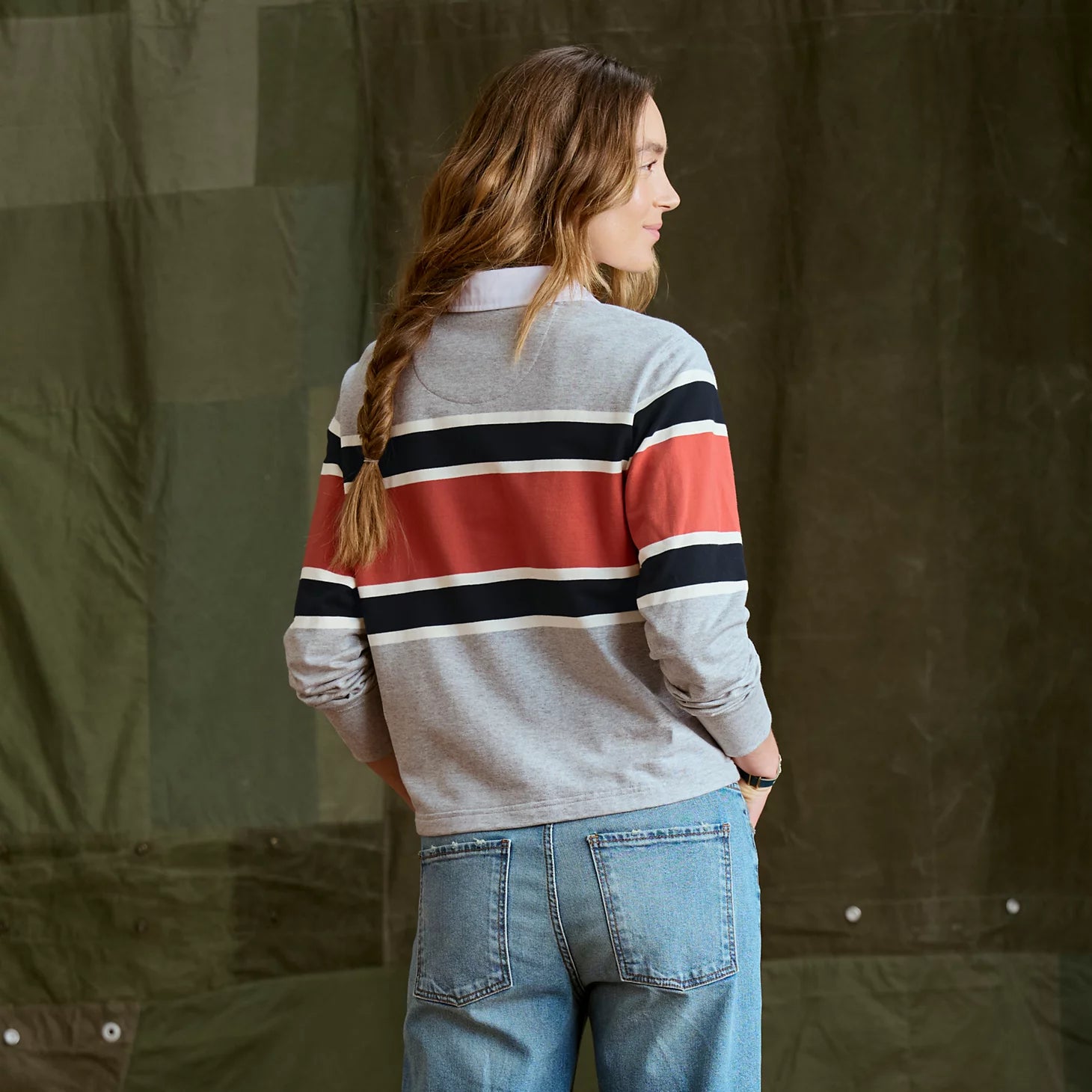 Maple Rugby Long-Sleeve Shirt / Orvis